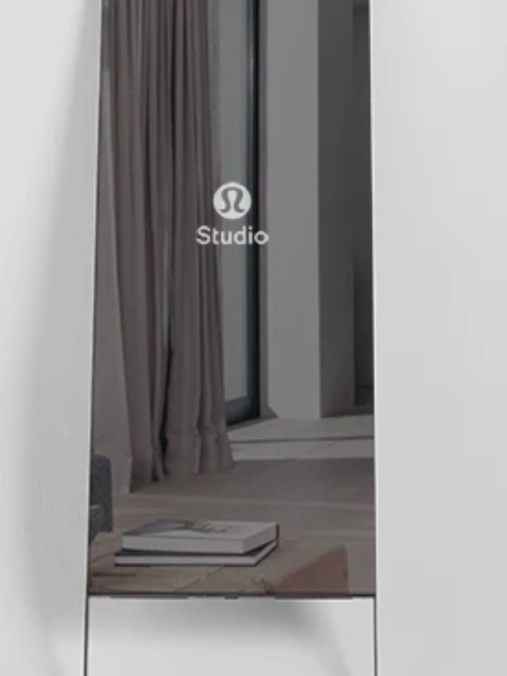 Studio Tall Wall Mirror in Gray for exsercise